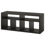 Тумба под ТВ - IKEA KALLAX LACK, 147x39x224см, черный, КАЛЛАКС ЛАКК ИКЕА