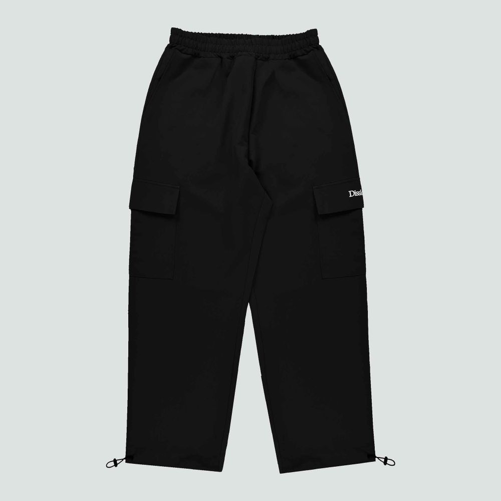 Брюки Dissident Cargo Logo черные