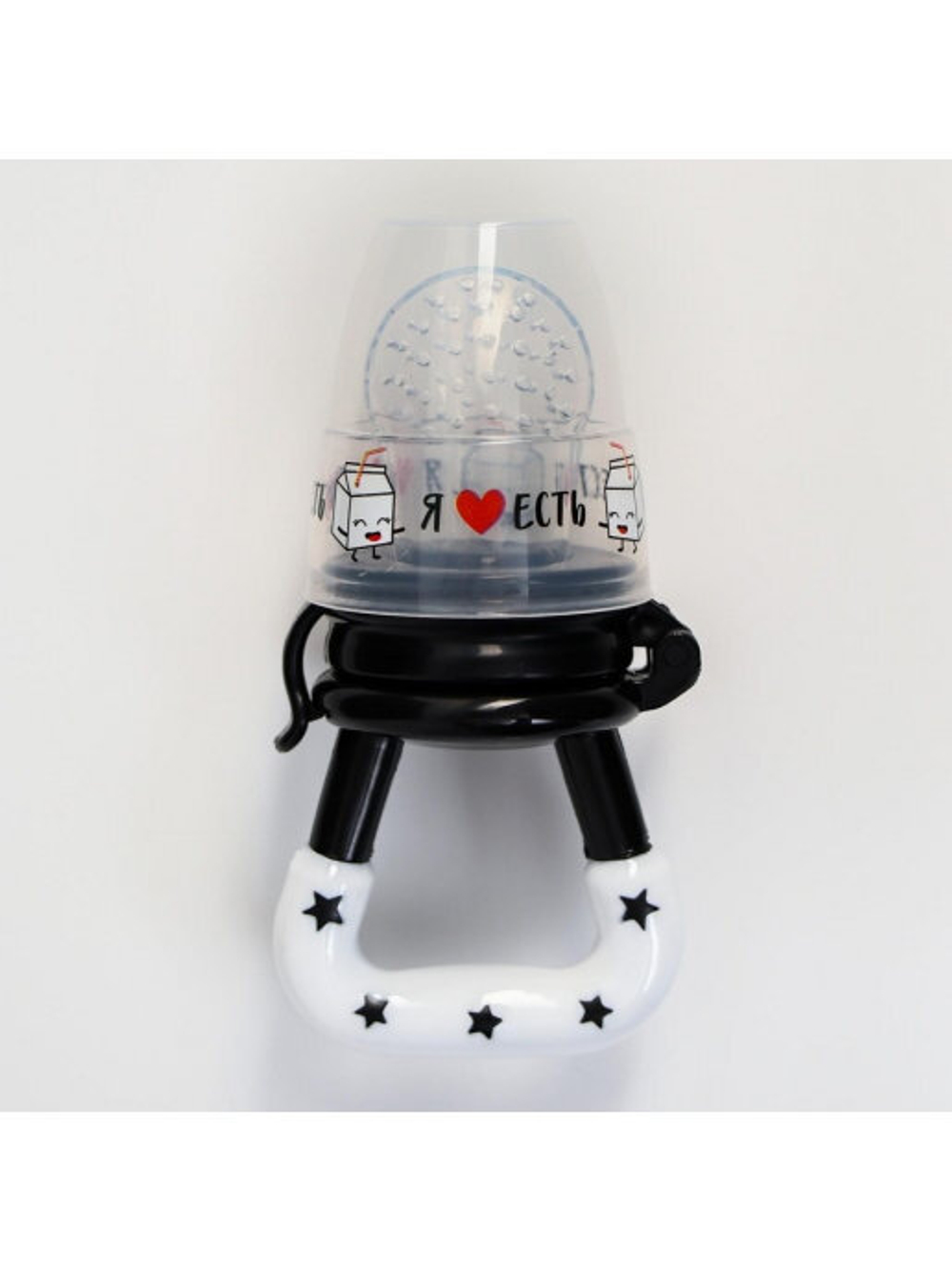 Ниблер «Наша радость», с силиконовой сеточкой, цвет жёлтый/розовый 2357264