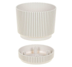 Кашпо СТРИП круглое D=140мм 1,3 л с поддоном М3246