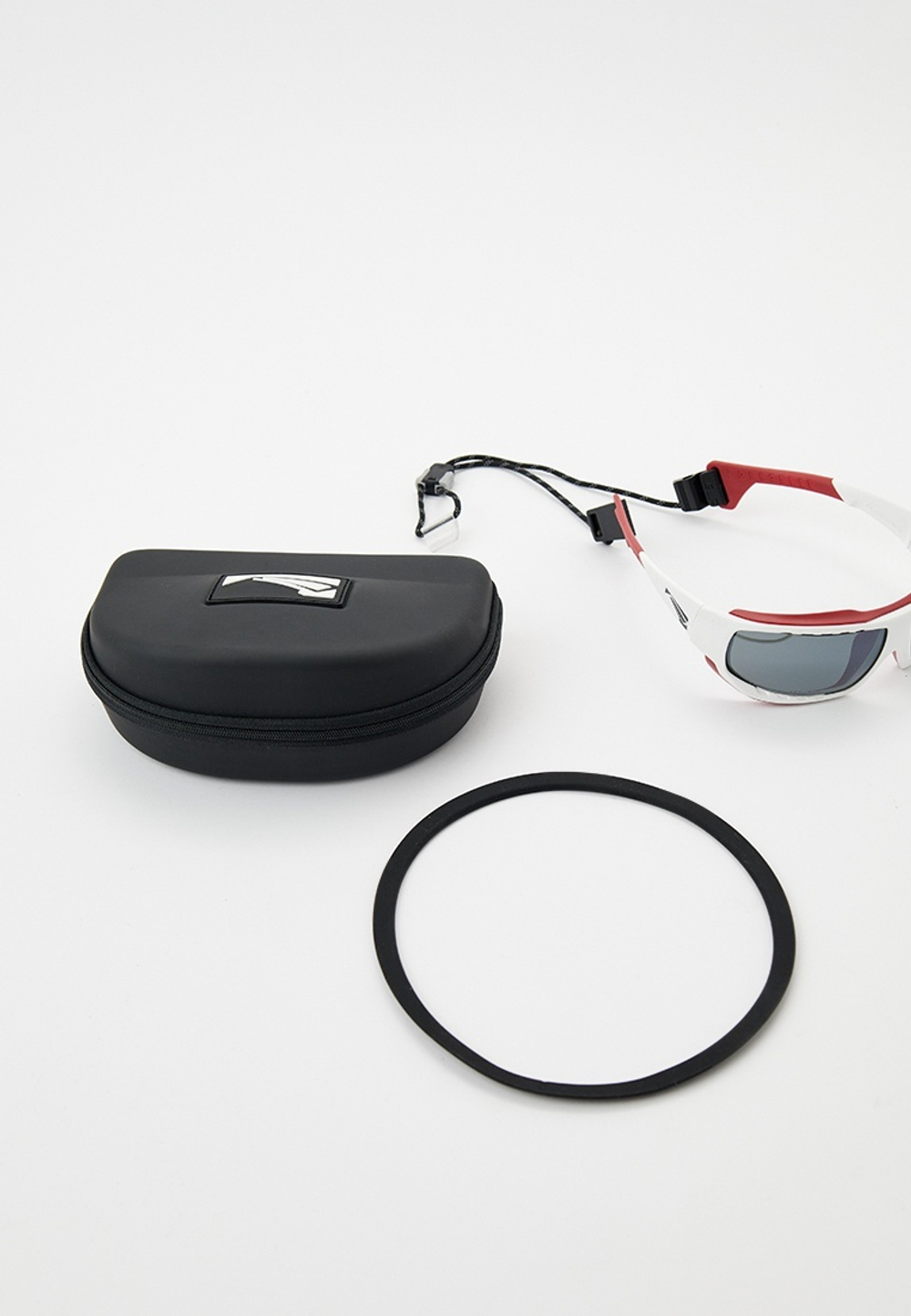 Спортивные очки LiP Typhoon / Gloss White - Red / Zeiss / PA Polarized / Methane Smoke