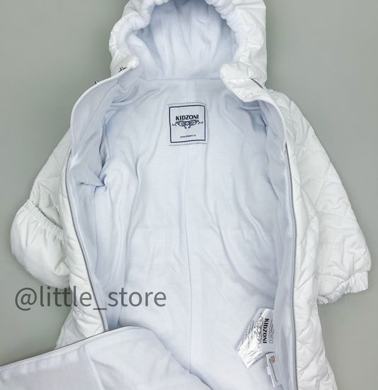 Комбинезон демисезонный "Коди+" Белоснежный