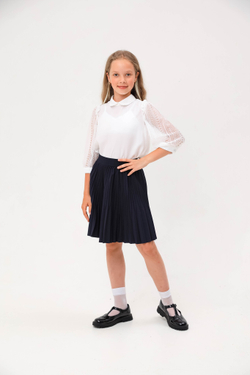Блуза с длинным рукавом для девочки DELORAS C63201