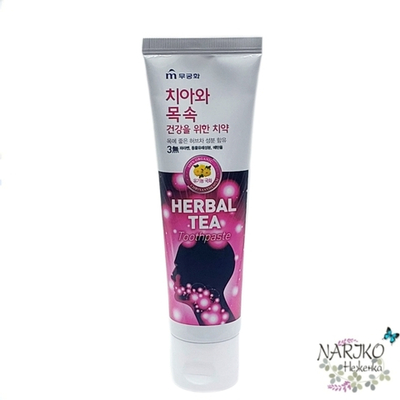 Зубная паста с экстрактом травяного чая MUKUNGHWA Herbal tea хризантема, 110 гр.