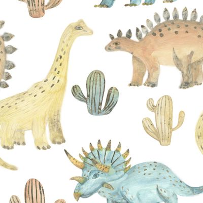 Милые динозавры_01. (Дизайнер Daria Held)