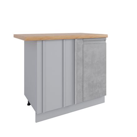 Кухня Модуль СУ 1000 Скала Бетон светлый (правый)