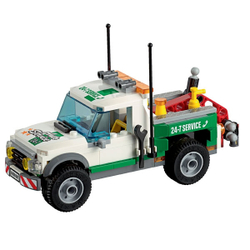 LEGO City: Буксировщик автомобилей 60081 — Pickup Tow Truck — Лего Сити Город