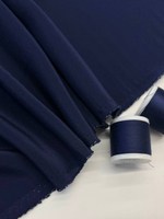 Шелк креп Escada темно-синий