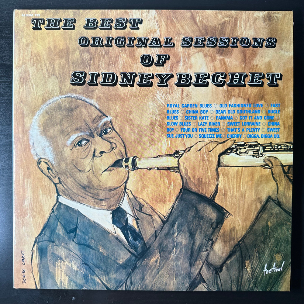 Sidney Bechet ‎– The Best Original Sessions Of Sidney Bechet 2LP (Франция)