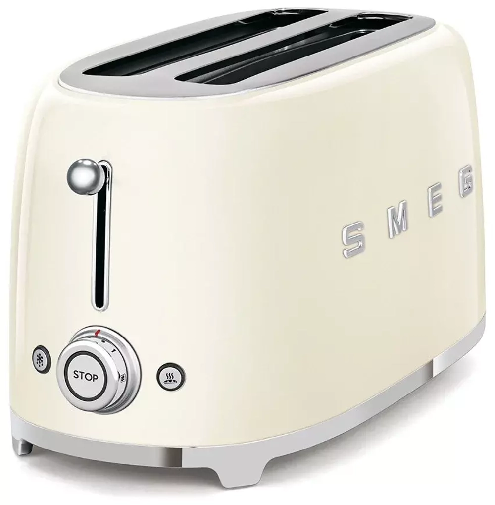 Тостер Smeg TSF02CREU, кремовый