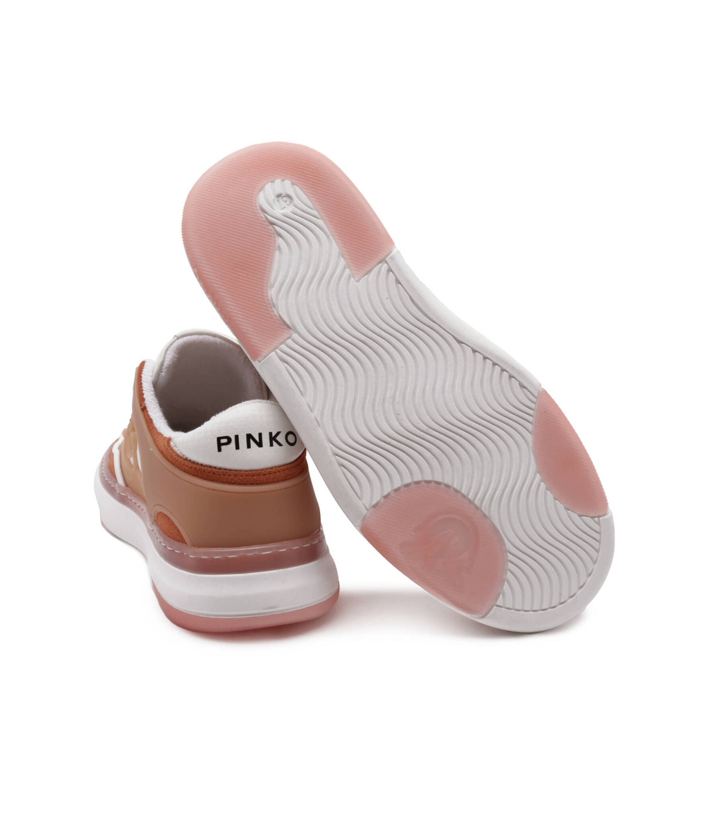 Кожаные кроссовки ginette Pinko - белый(100880 A0RI)