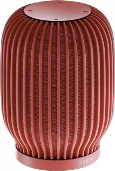 Умная колонка SBER Boom SBDV-00090, 40Вт, с Салют, красный [sbdv-00090t]