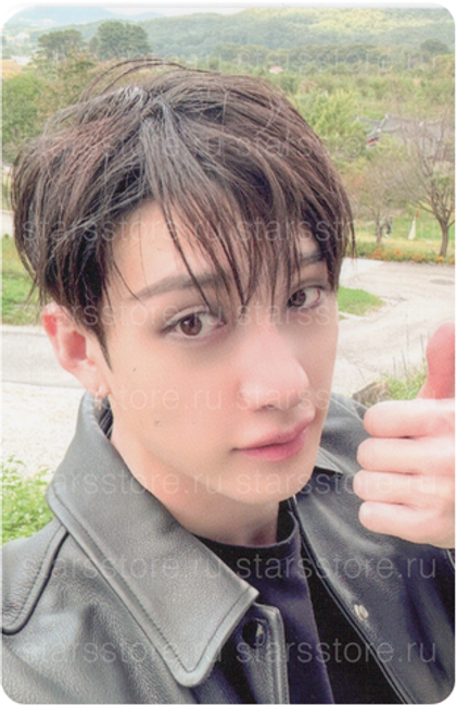 Фотокарта Bang Chan Stray Kids - SKZHOP HIPTAPE (MUSIC KOREA)