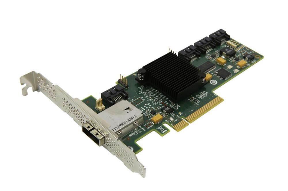 Контроллер IBM LSI 9212-4I4E 6GB 4PORT PCI-EXPRESS 2.0 X8 SAS HOST BUS ADAPTER 46M0907