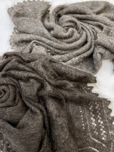 Платок р/р М120-03 серый