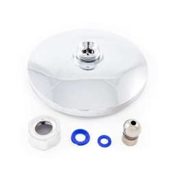 Лейка для верхнего душа Ø 200 мм, светло-серая + хром DC 5024