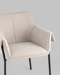 Стул-кресло Luras бежевая рогожка