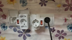 тройник с клавишей