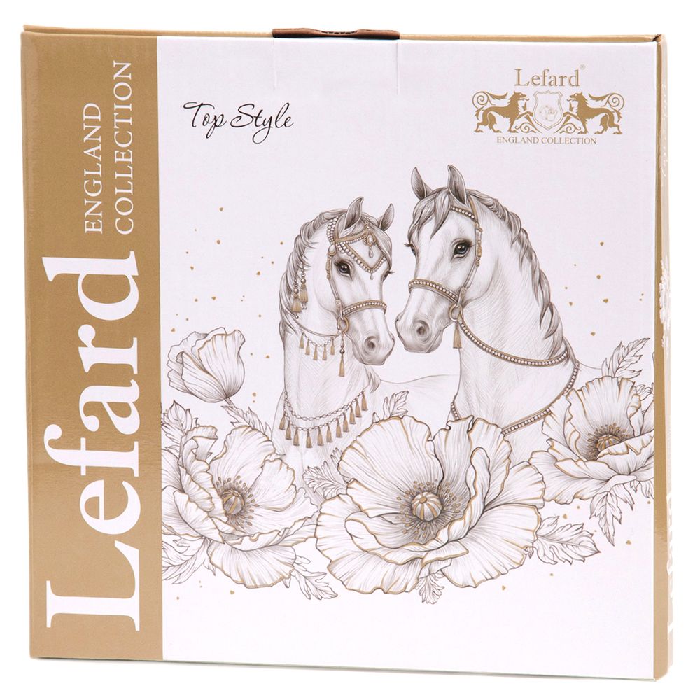 ТАРЕЛКА LEFARD "TOP STYLE" СЕРДЦЕ 21,5*2 СМ (КОР=48ШТ.)