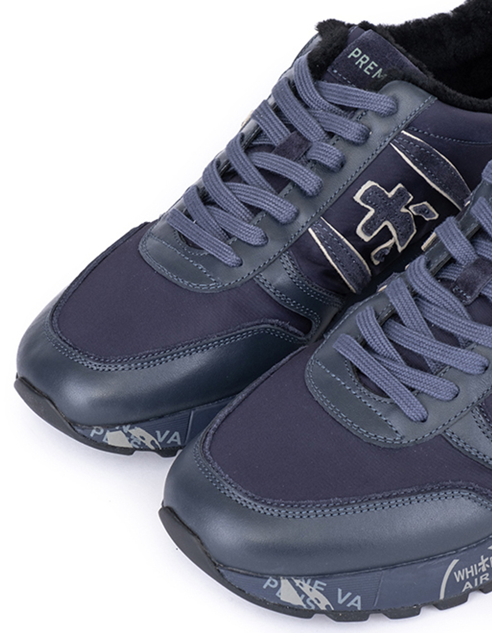 Premiata Lander 5525 Синие с мехом