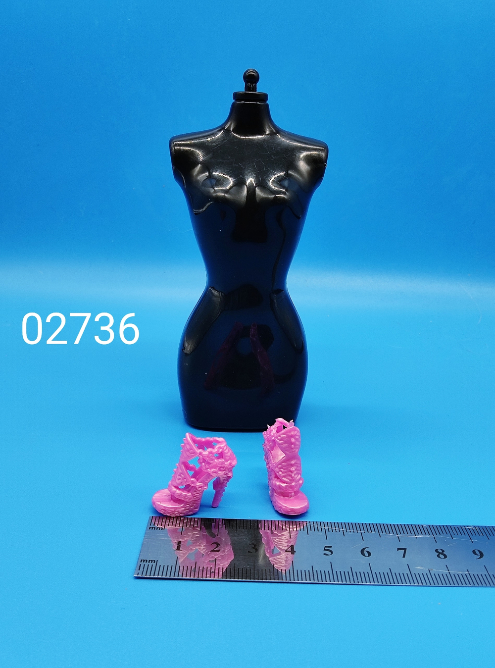 Обувь для куклы Барби винтаж туфли 02736