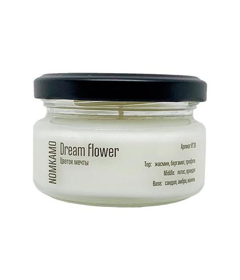 №36 Цветок мечты, ароматическая свеча Library, Nomkamo