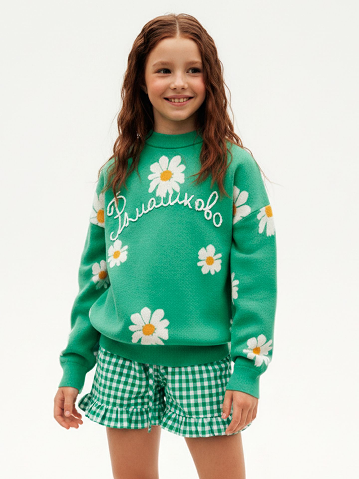 Джемпер "Ромашково"
