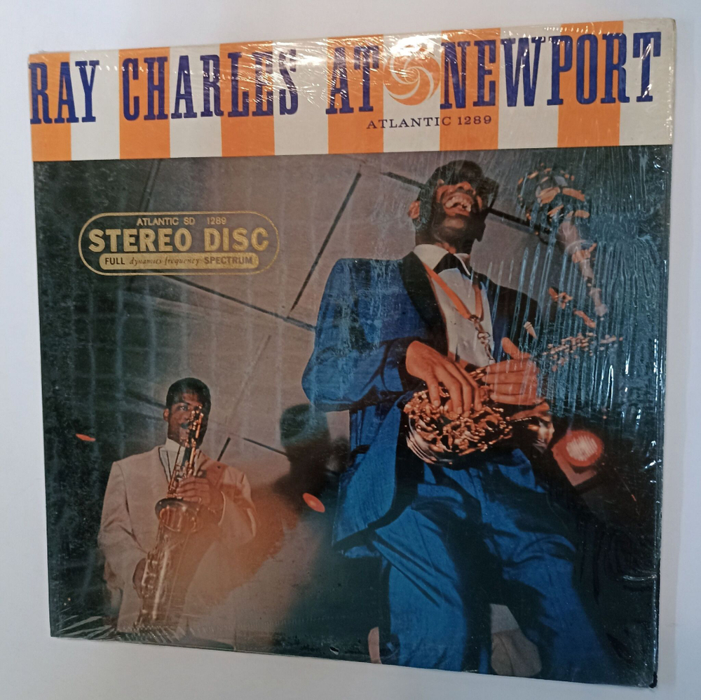Винтажная виниловая пластинка LP Ray Charles Ray Charles At Newport (USA 1962)