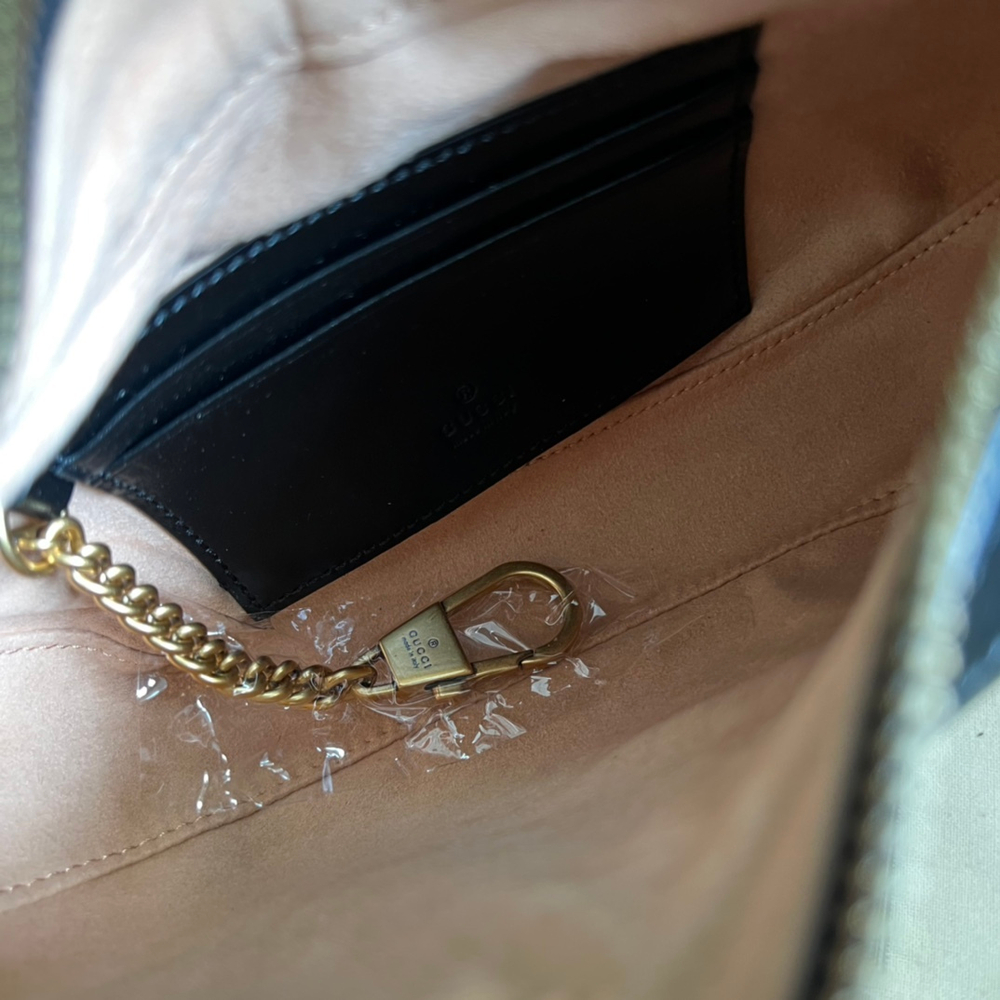 Gucci Marmont Half Moon Shaped Bag
