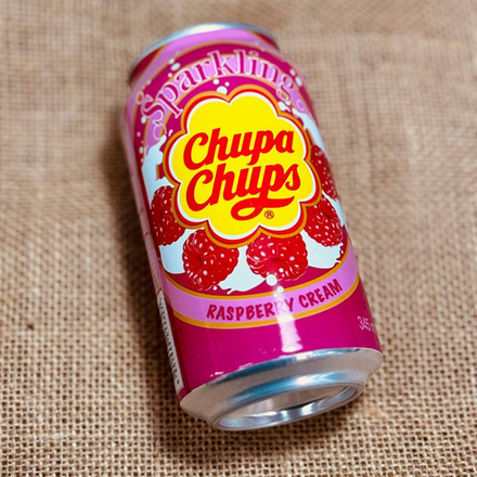 Напиток газированный «Chupa Chups» малина со сливками 345 мл