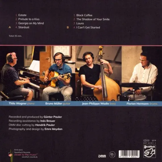 The Bassface Swing Trio Feat. Bruno Muller – Bossa, Ballads And Blues LP