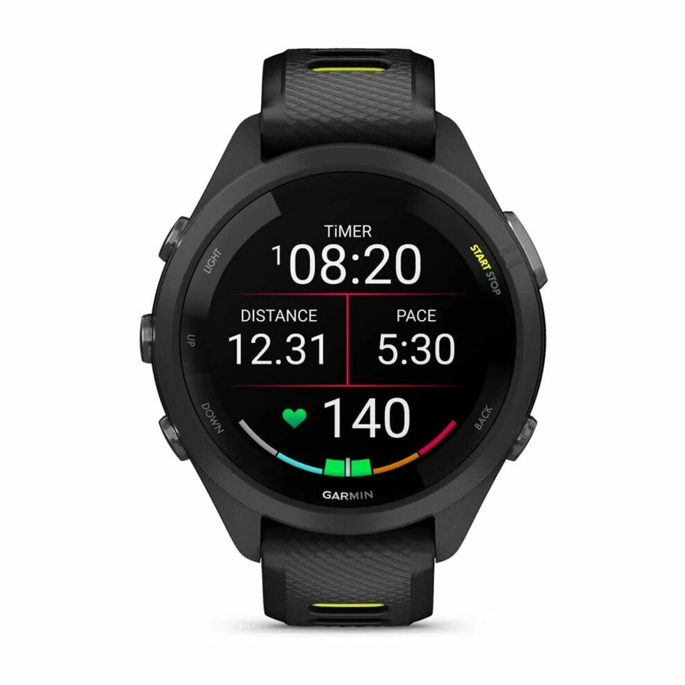 Смарт-часы GARMIN Forerunner 265S Amoled Черный корпус с черным ремешком (010-02810-13)