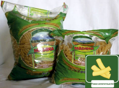 Макароны Мадина Рожки аппетитные 2,0 кг