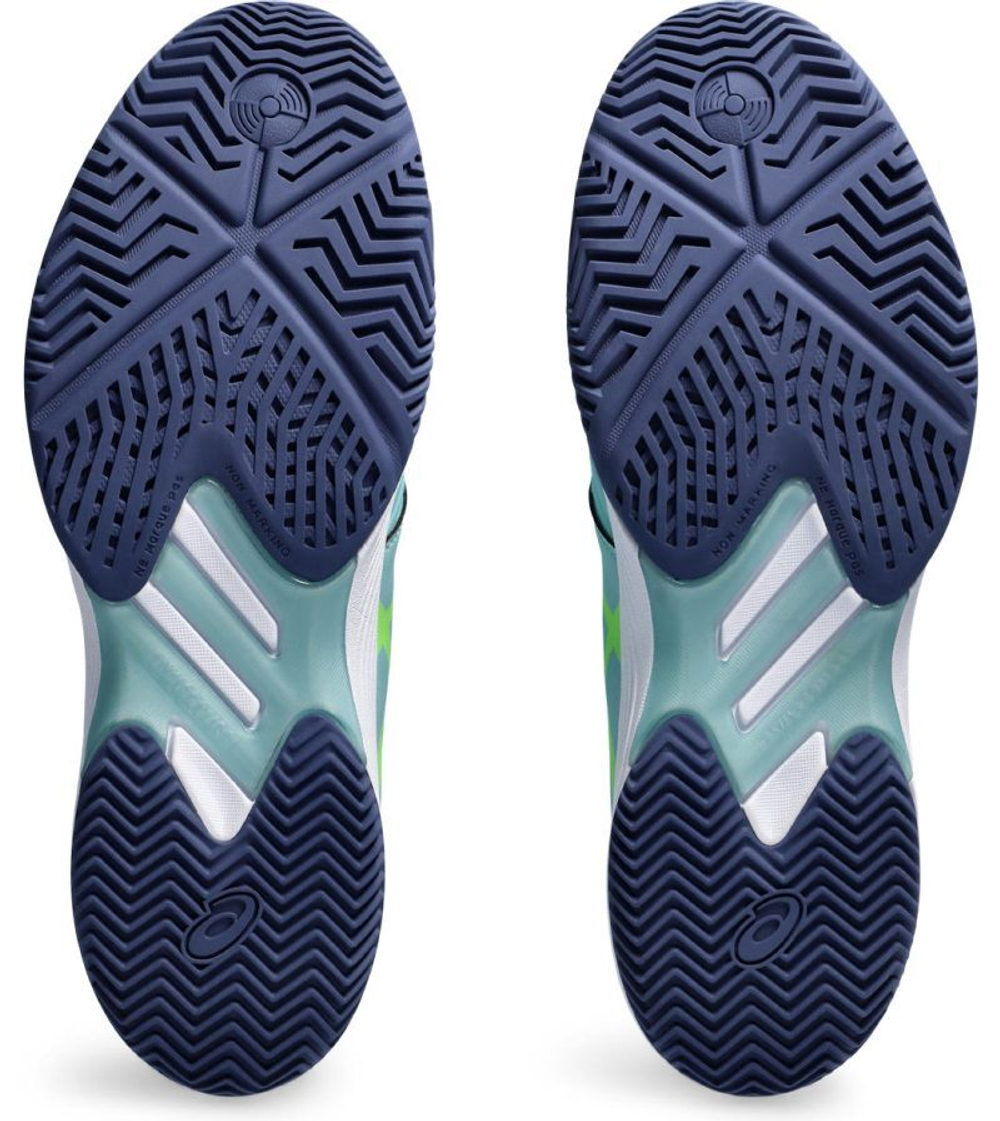 Мужские кроссовки для Падел Asics Solution Swift FF Padel - teal tint/electric lime