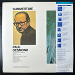 Paul Desmond ‎– Summertime (Япония 1980г.)