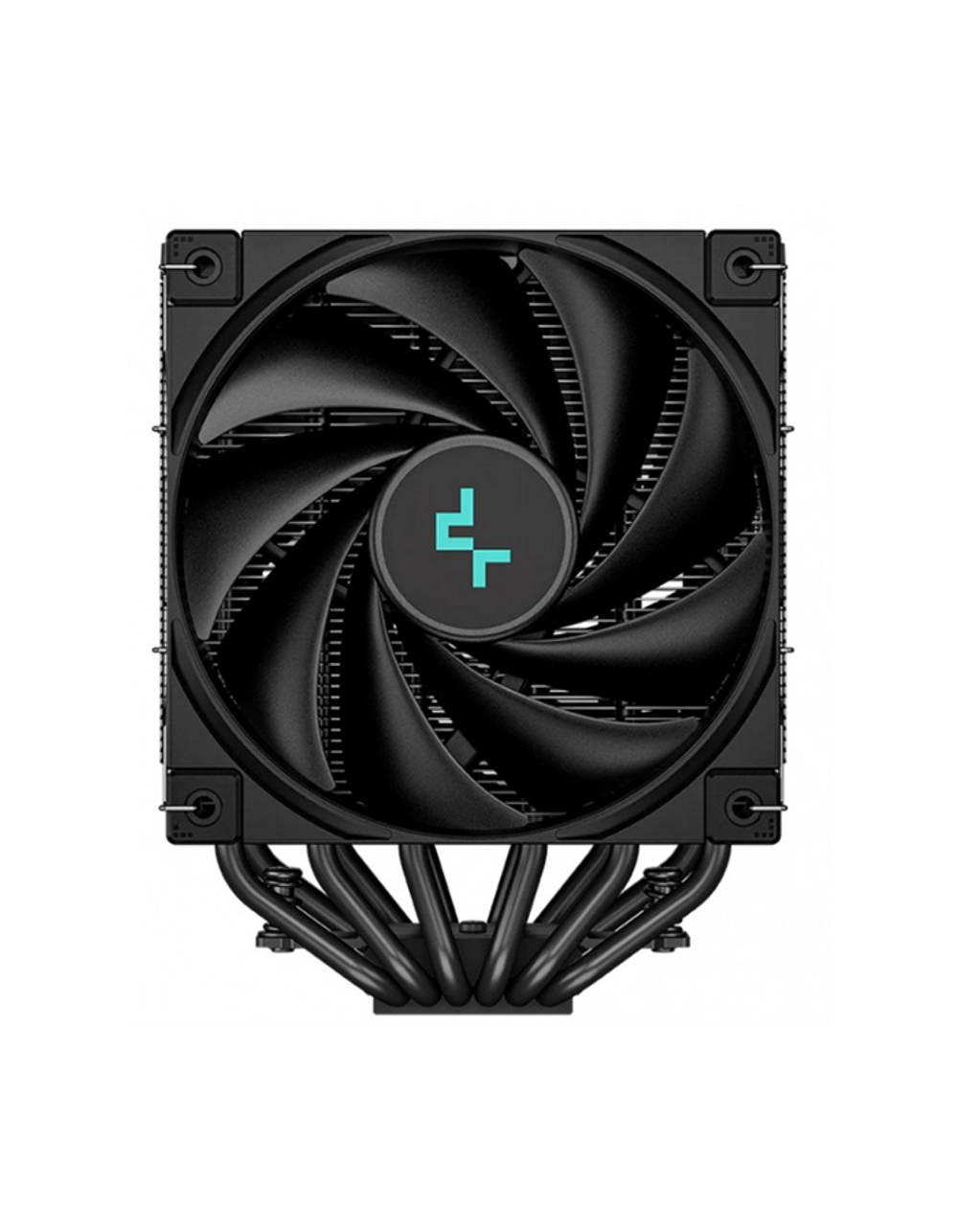 DEEPCOOL AK620 ZERO DARK LGA20XX/1700/1200/115X/AM5/AM4 (8шт/кор, TDP 260W, PWM, DUAL Fan 120mm, 6 тепл. трубок, черный) RET
