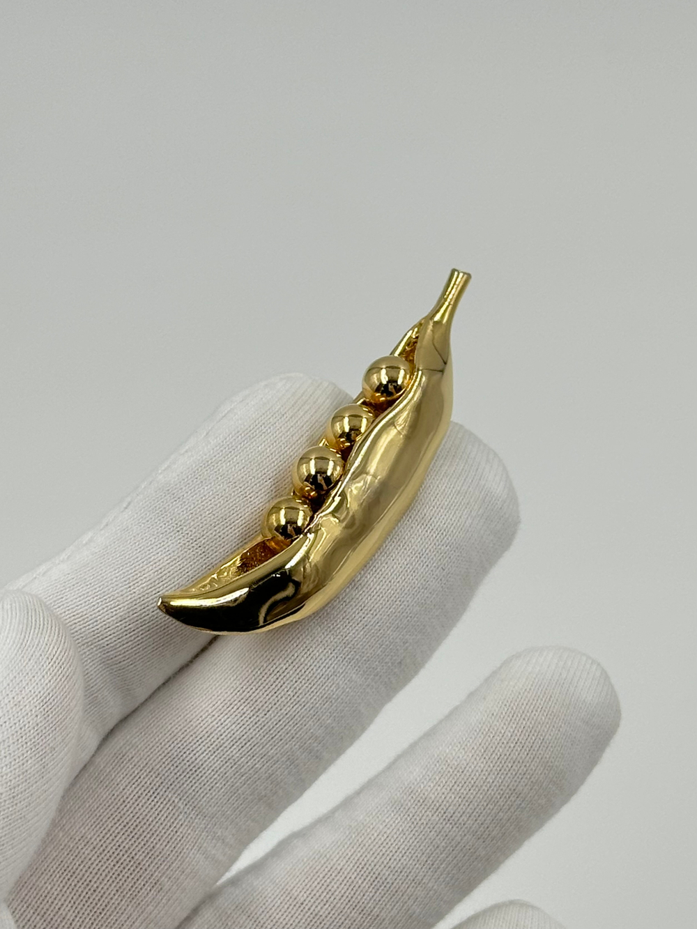 Брошь Горошек