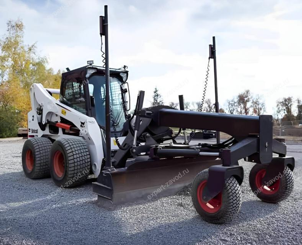 Грейдер на минипогрузчик на Телескопический мини-погрузчик Manitou
