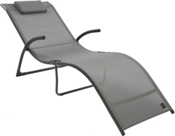 Шезлонг GoGarden Acadia (серый) [50310]