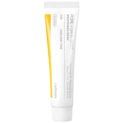 Celimax Pore+Dark Spot Brightening Cream 35m,Крем для выравнивания тона и рельефа кожи 35 мл