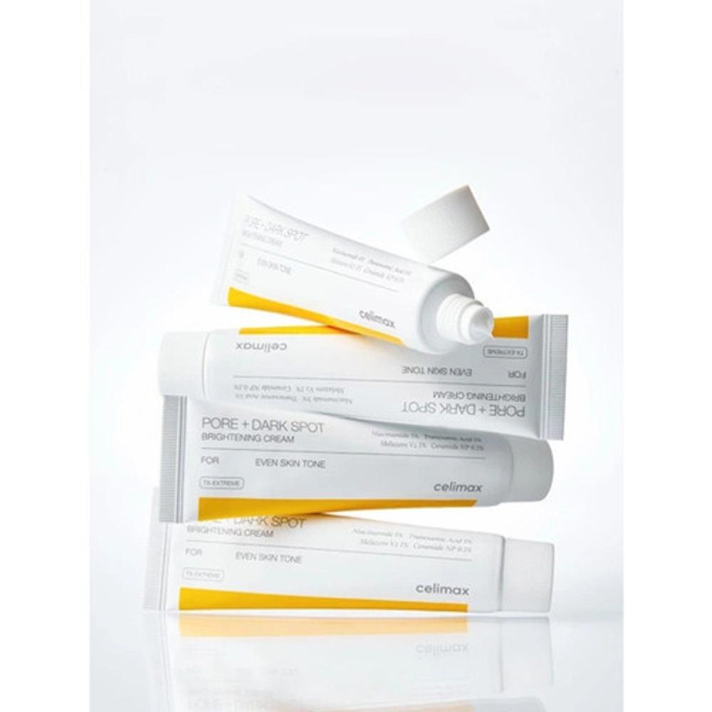 Celimax Крем для лица выравнивающий тон кожи - Pore+dark spot brightening cream 35мл