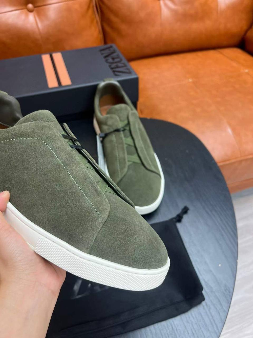 Кеды Zegna