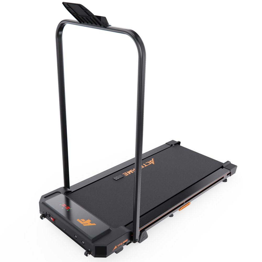 Беговая дорожка с поручнем DFC AXEFIT TM200-1HB, 94 х 39 см, черная