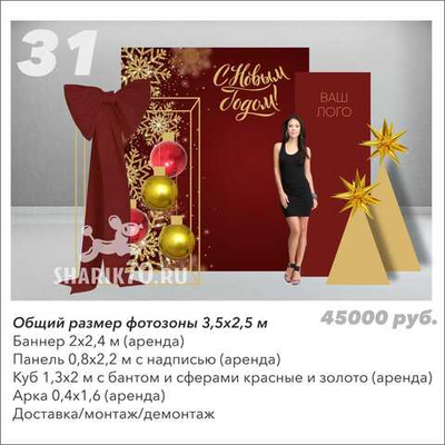 Фотозона Новый год 031
