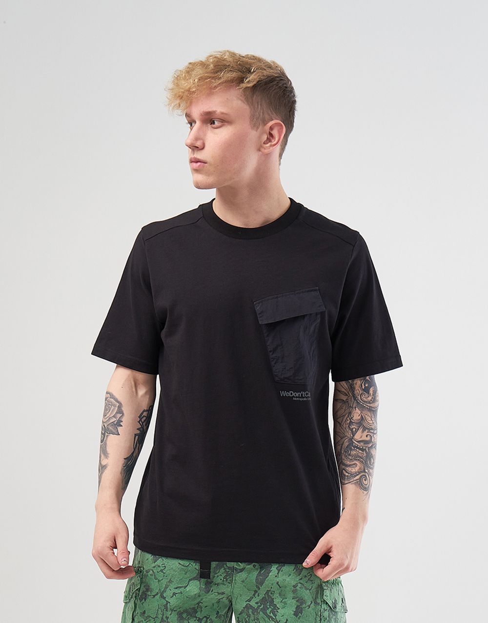 Футболка We Don’t Care Pocket T-shirt Black