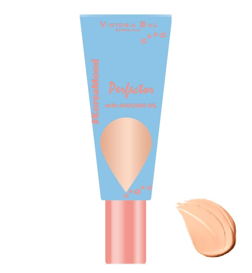 Victoria Shu Тестер BB Крем тональный Perfector #Koreamood, тон №02, Бежево-розовый, 7 мл
