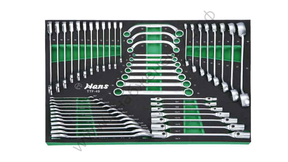 TTF-49 Набор комбинированных ключей, 49 предметов