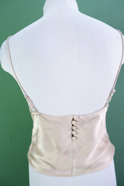 Топ ZARA в бельевом стиле, маркировка М, 46 размер