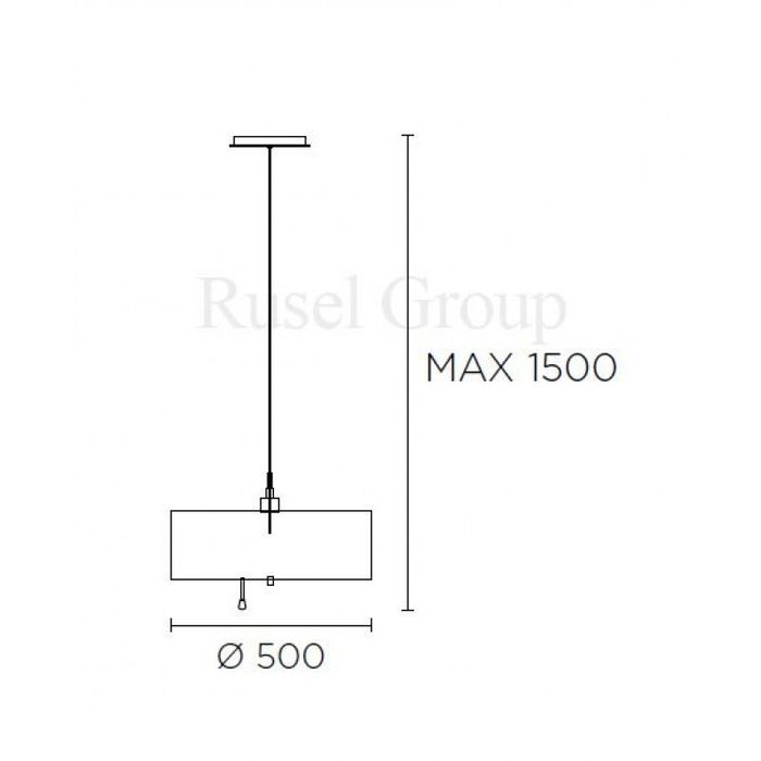 Подвесной светилньик Leds C4 UP &amp; DOWN SO