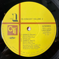 Винтажная виниловая пластинка LP Herbie Hancock, Freddie Hubbard, Stanley Turrentine In Concert, Volume 2 (Japan 1979) (Obi)